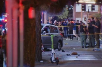 Fue intencional atropello múltiple que anoche hirió a 30 personas en Hollywood