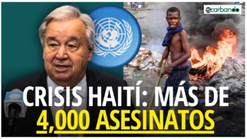 Escarbando: Haití al borde del colapso ONU reporta más de 4,000 asesinatos en 6 meses