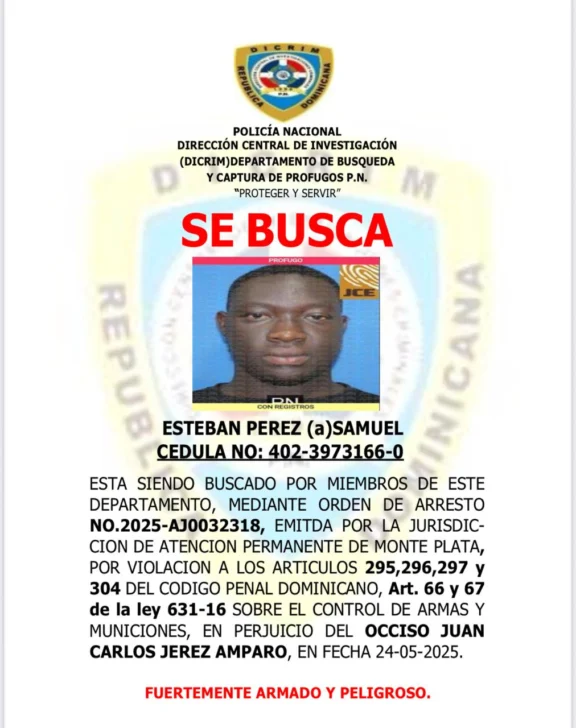 Policía busca prófugo acusado de homicidio y microtráfico de drogas Policía busca prófugo acusado de homicidio y microtráfico de drogas