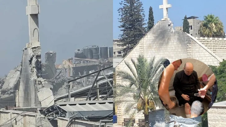 Vaticano: 'legítimo dudar' si fue un error mortal bombardeo de Israel a iglesia en Gaza