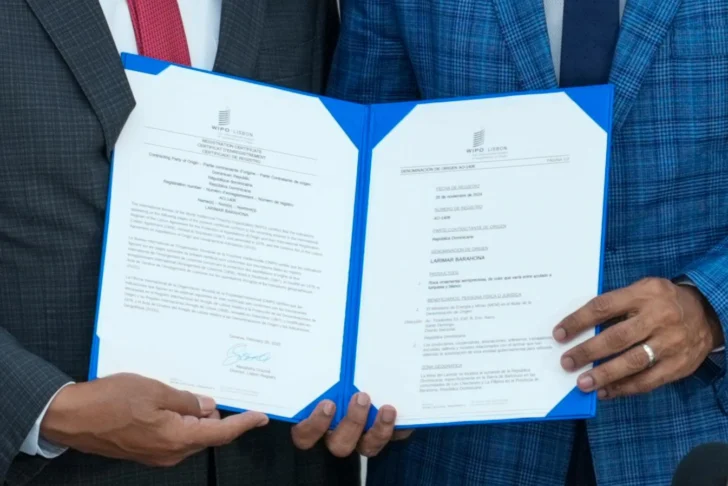 RD recibe el registro internacional de denominación de origen del larimar