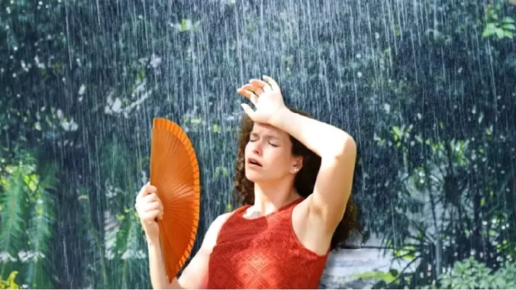 Polvo sahariano y vaguada provocarán aguaceros vespertinos y calor sofocante