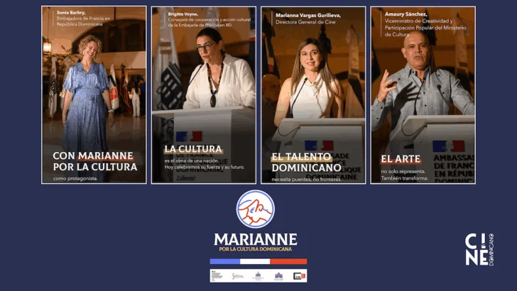 Francia y República Dominicana estrechan lazos a través del cine y las artes con la iniciativa “Marianne por la Cultura” Francia y República Dominicana estrechan lazos a través del cine y las artes con la iniciativa “Marianne por la Cultura”