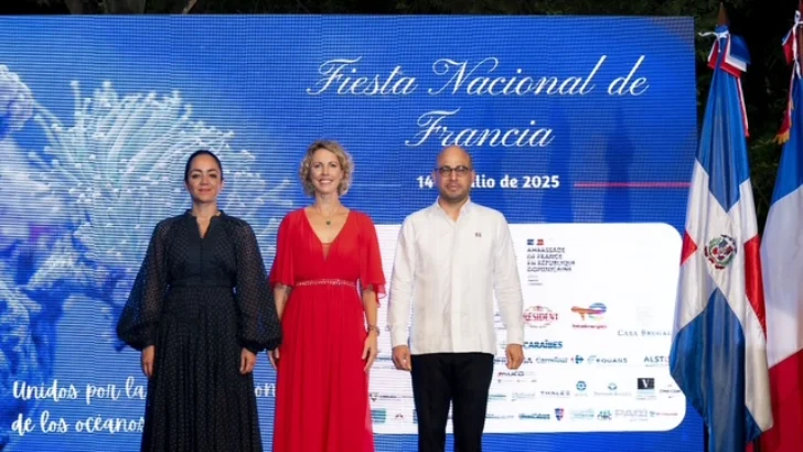 Francia celebra su Día Nacional en Santo Domingo con más de 600 participantes