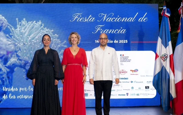 Francia celebra su Día Nacional en Santo Domingo con más de 600 participantes