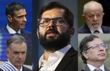 Presidentes Boric, Sánchez, Lula, Petro y Orsi buscan en Chile unidad frente al avance ultra