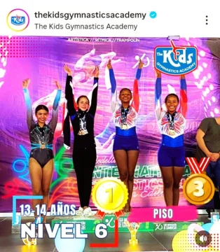 Cuando la gimnasia honra a la patria