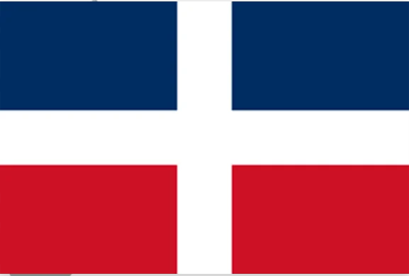  Primera bandera dominicana creada por J. P. Duarte en 1838