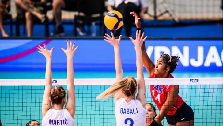 Reinas del Caribe U-19 caen ante las serbias