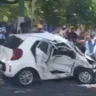 Reportan fallecido en accidente en avenida Anacaona