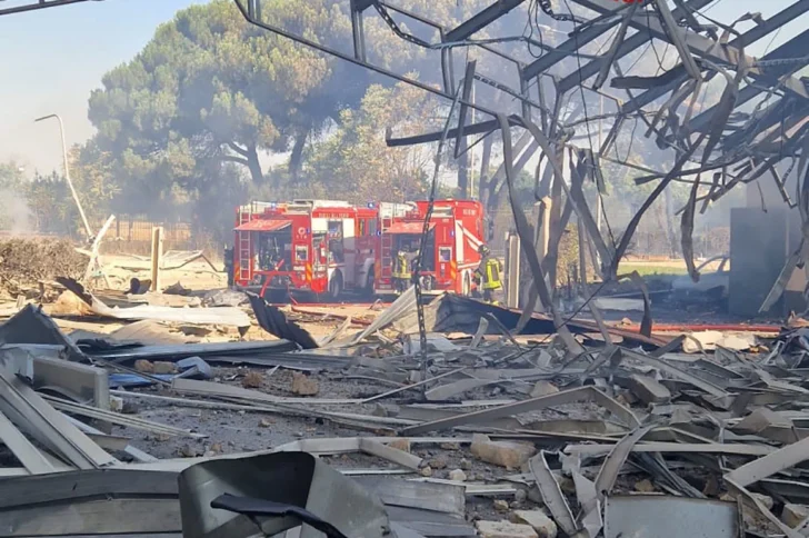 Roma: 45 heridos tras explosión de una gasolinera