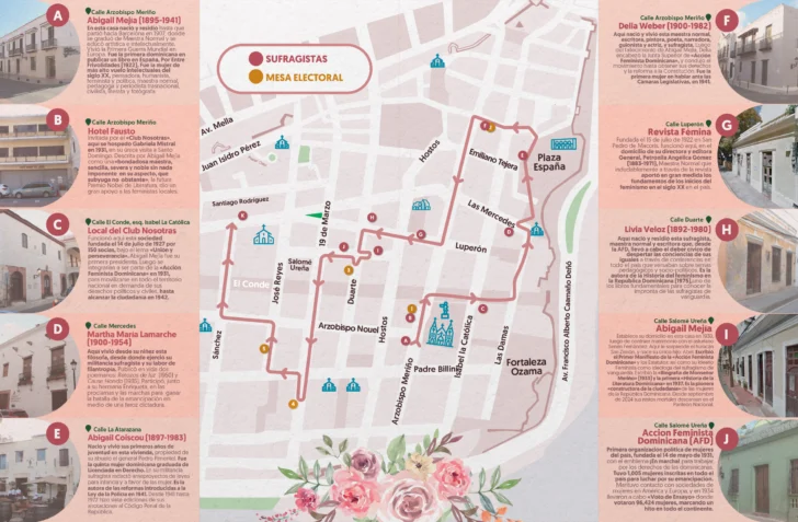 La ruta de 'Las sufragistas' se realizará este sábado 5 de julio La ruta de 'Las sufragistas' se realizará este sábado 5 de julio