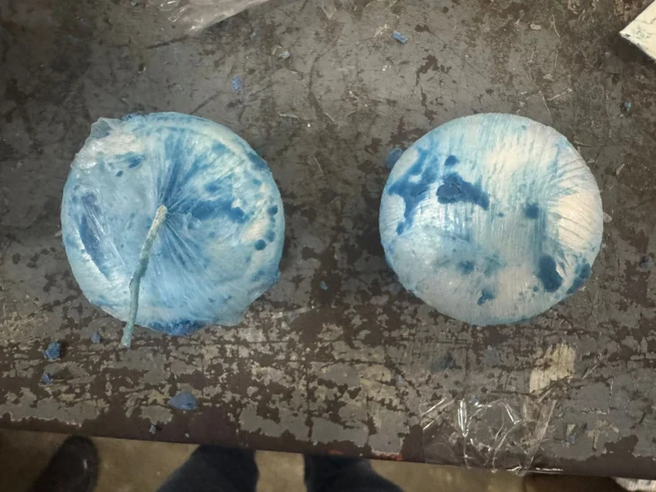 DNCD incauta velones y un peluche lleno de fibras de cocaína