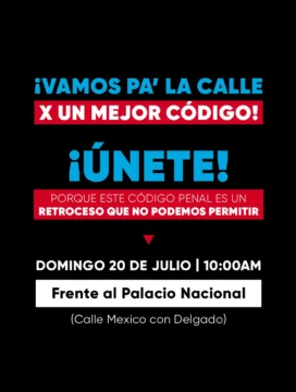 Convocan este domingo a una concentración frente al Palacio Nacional