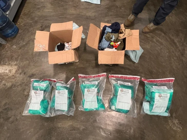 DNCD incauta 14 libras de marihuana en el AILA
