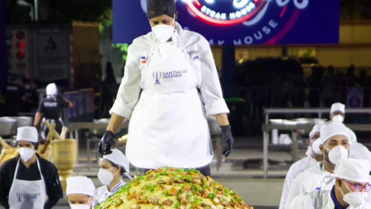 Santiago establece un nuevo Récord Guinness con el Mofongo más grande del mundo
