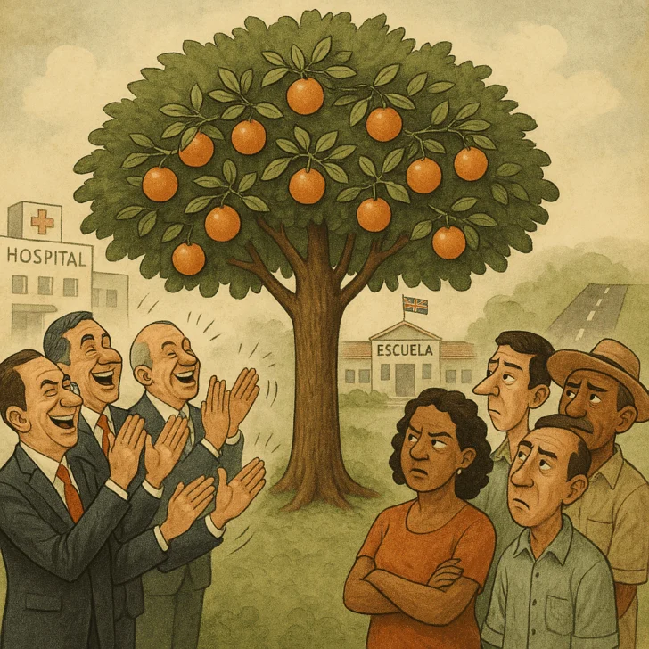 El árbol que da frutos no merece aplausos