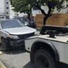 Autoridades retiran de avenidas y calles vehículos pesados obstaculizan vías