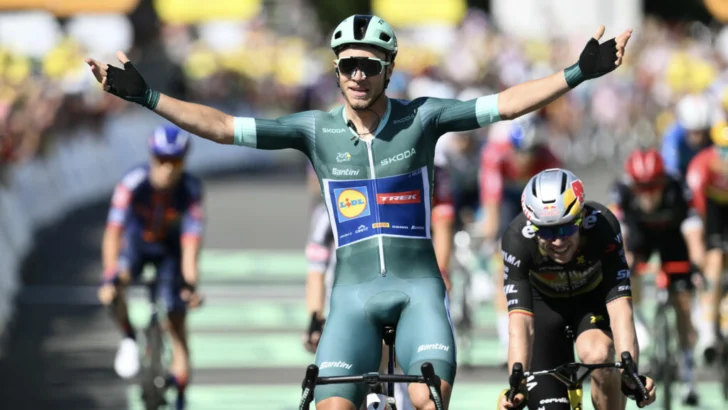 Italia se lleva por fin una alegría en el Tour gracias a Jonathan Milan