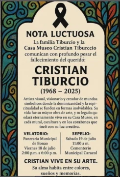 Falleció a los 57 años el artista plástico y ceramista Cristian Tiburcio