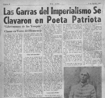 Las garras del imperialismo en 1916