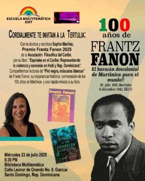 Esta noche en Tertulia 100 años de Frantz Fanon: 'El huracán descolonial de Martinica para el mundo'
