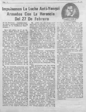 La Restauración: Ejemplo de ejército y guerra popular