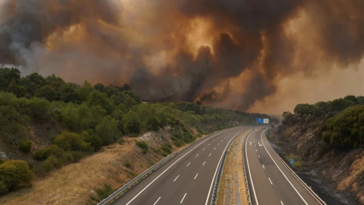 España: los incendios forestales consumen el noroeste y el oeste del país