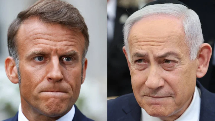 Macron advierte a Netanyahu que la lucha contra el antisemitismo no se debe usar como un arma