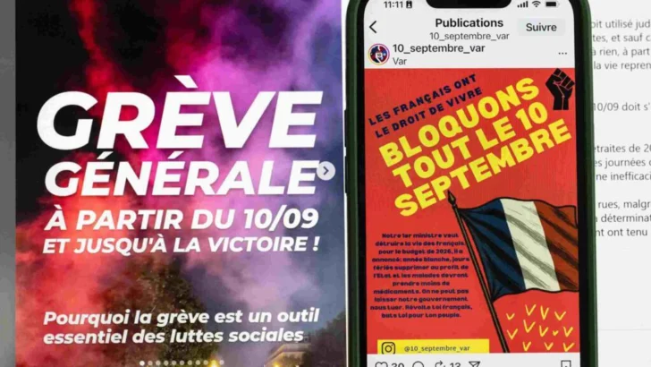 ¿El movimiento francés #BloqueemosTodo logrará salir de las redes sociales hasta la calle?