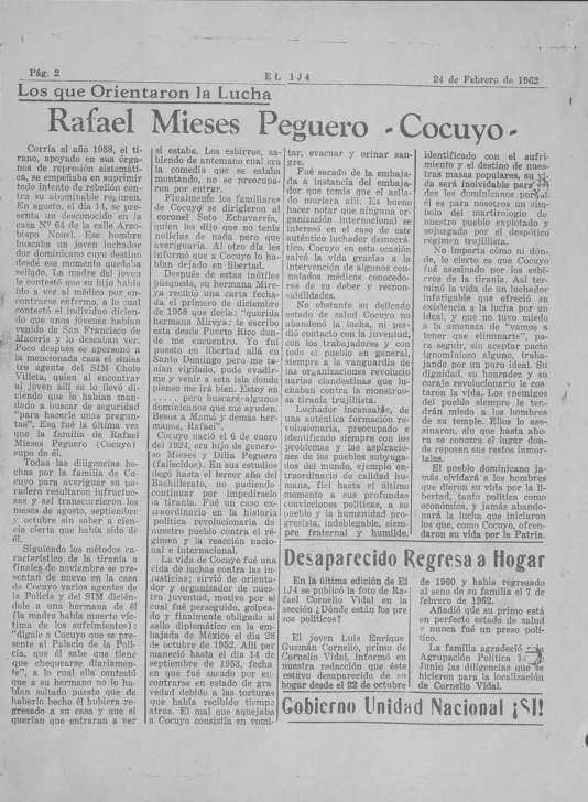 Rafael “Cocuyo” Mieses: Titán de la dignidad