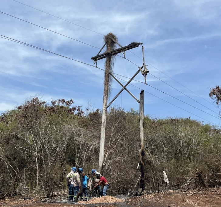 Edesur restablece servicio en comunidades de Barahona