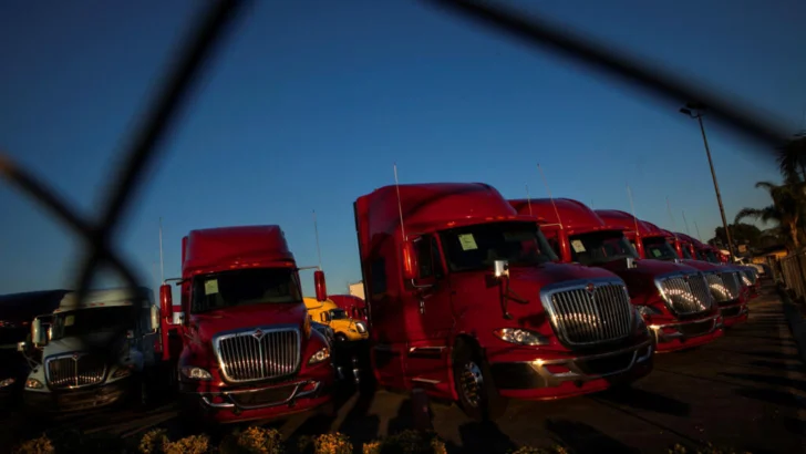 Estados Unidos suspende las visas otorgadas a los camioneros extranjeros