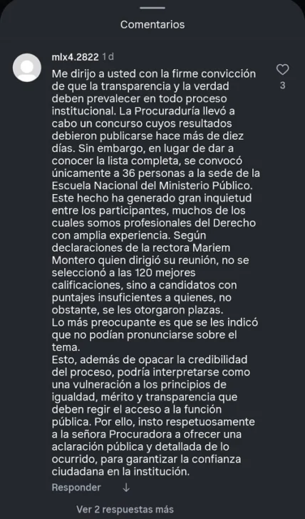 Concurso Público para aspirantes a fiscalizadores con serios cuestionamientos, nuevamente