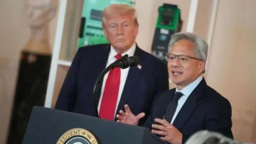 Por qué el gobierno de EE.UU. se quedará con parte de los ingresos de Nvidia, la empresa con el mayor valor de mercado del mundo