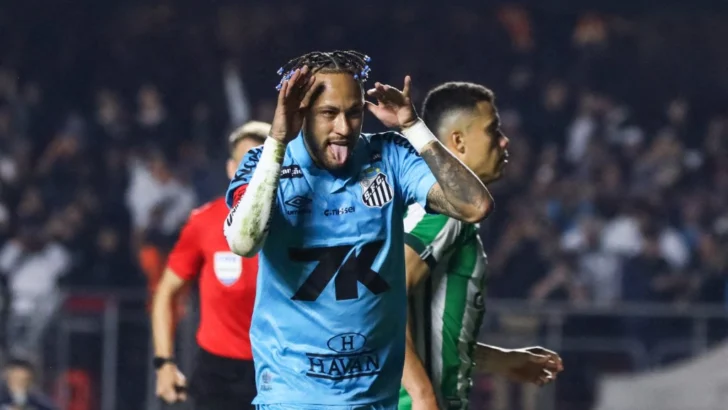 Neymar anota dos goles y brilla en partido observado por los enviados de Carlo Ancelotti