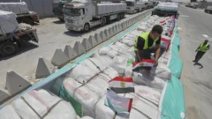 Egipto, acusado de complicidad en el bloqueo de Gaza, afirma que su ayuda ha sido reanudada
