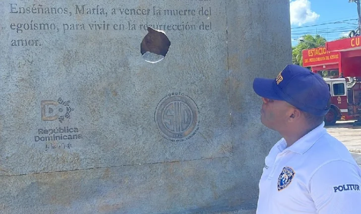 Obispo Castro Marte denuncia vandalismo en la Vía Sacra de Higüey