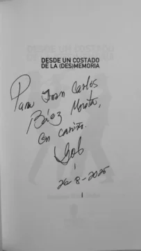 El vacío como personaje, en 'Desde un costado de la (des) memoria', de Gustavo Olivo Peña