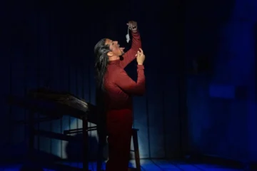  Patricio León, en su papel de Diablo, en la obra Fausto, de Goethe.
