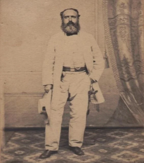  El General José de la Gándara en Santo Domingo en 1865, antes de embarcarse a España.