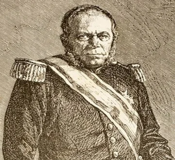  El Gobernador, Capitán General y Marqués de las Carreras, Pedro Santana Familias.
