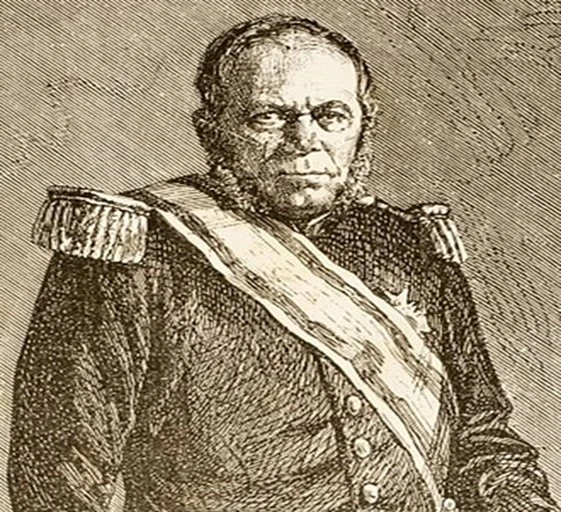  El Gobernador, Capitán General y Marqués de las Carreras, Pedro Santana Familias.