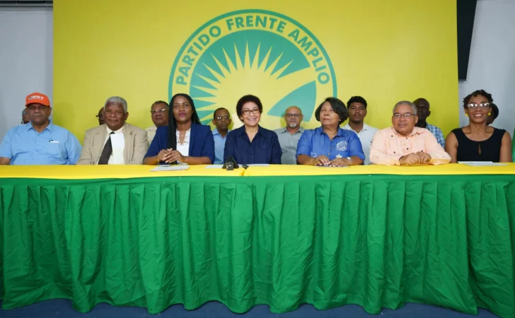 Frente Amplio alerta sobre 'tendencia al retroceso' bajo la gestión del PRM