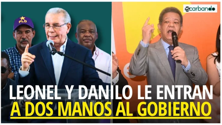 Escarbando: Leonel dice PRM es gran fracaso y Danilo critica abandono del sector la salud