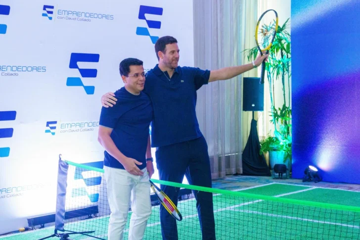 David Collado y Juan Martín Del Potro resaltan RD como destino para turismo deportivo
