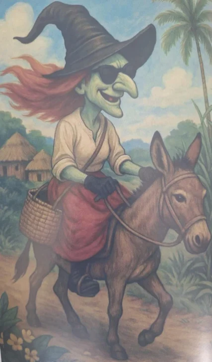 'Tres leyendas desmitificadas: La bruja, la ciguapa y el chupacabras: cuentos comentados', de Cándida Díaz 'Tres leyendas desmitificadas: La bruja, la ciguapa y el chupacabras: cuentos comentados', de Cándida Díaz