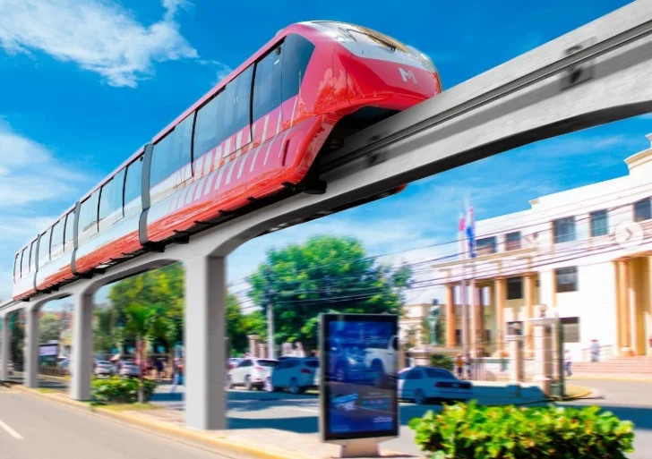 Presidente anuncia la construcción del Monorriel de Santo Domingo Presidente anuncia la construcción del Monorriel de Santo Domingo