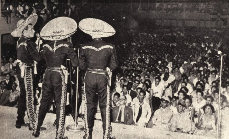  Mariachi en RTVD, 1958.