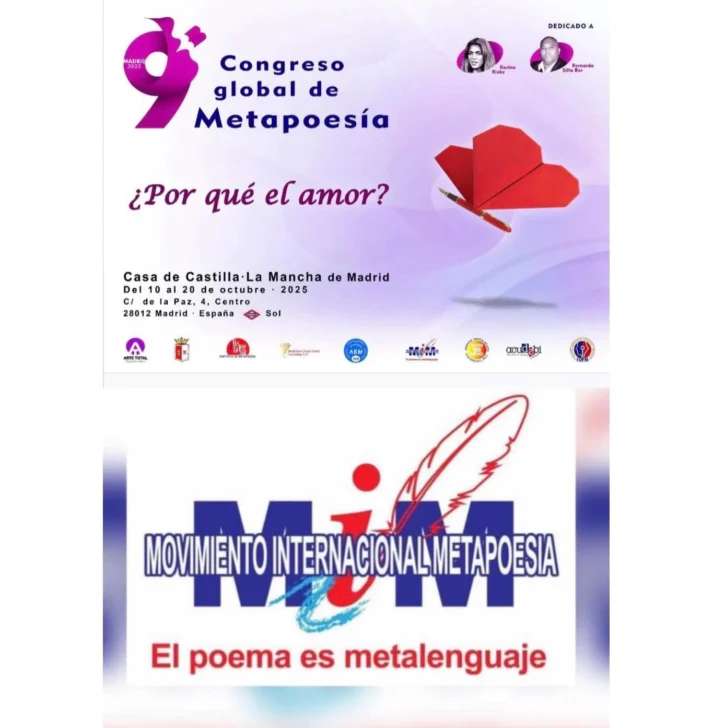 Madrid se convierte en la capital del amor y la palabra: Congreso Global de Metapoesía 2025